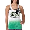  Next Level Ombre Burnout Racerback Tank Thumbnail