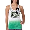  Next Level Ombre Burnout Racerback Tank Thumbnail