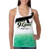  Next Level Ombre Burnout Racerback Tank Thumbnail