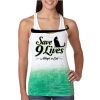  Next Level Ombre Burnout Racerback Tank Thumbnail