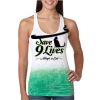  Next Level Ombre Burnout Racerback Tank Thumbnail