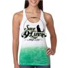  Next Level Ombre Burnout Racerback Tank Thumbnail