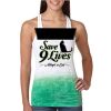 Next Level Ombre Burnout Racerback Tank Thumbnail