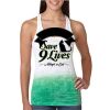  Next Level Ombre Burnout Racerback Tank Thumbnail