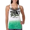  Next Level Ombre Burnout Racerback Tank Thumbnail