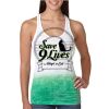  Next Level Ombre Burnout Racerback Tank Thumbnail