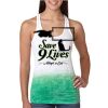  Next Level Ombre Burnout Racerback Tank Thumbnail