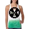  Next Level Ombre Burnout Racerback Tank Thumbnail