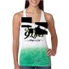  Next Level Ombre Burnout Racerback Tank Thumbnail