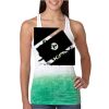  Next Level Ombre Burnout Racerback Tank Thumbnail