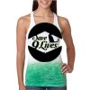  Next Level Ombre Burnout Racerback Tank Thumbnail