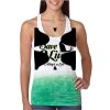  Next Level Ombre Burnout Racerback Tank Thumbnail
