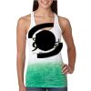 Next Level Ombre Burnout Racerback Tank Thumbnail