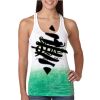  Next Level Ombre Burnout Racerback Tank Thumbnail