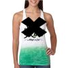  Next Level Ombre Burnout Racerback Tank Thumbnail