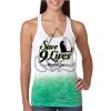  Next Level Ombre Burnout Racerback Tank Thumbnail