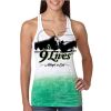  Next Level Ombre Burnout Racerback Tank Thumbnail