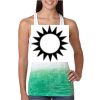  Next Level Ombre Burnout Racerback Tank Thumbnail