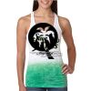  Next Level Ombre Burnout Racerback Tank Thumbnail
