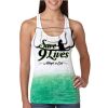  Next Level Ombre Burnout Racerback Tank Thumbnail