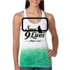  Next Level Ombre Burnout Racerback Tank Thumbnail