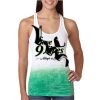  Next Level Ombre Burnout Racerback Tank Thumbnail