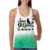  Next Level Ombre Burnout Racerback Tank Thumbnail
