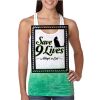  Next Level Ombre Burnout Racerback Tank Thumbnail