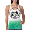  Next Level Ombre Burnout Racerback Tank Thumbnail