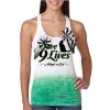  Next Level Ombre Burnout Racerback Tank Thumbnail