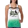  Next Level Ombre Burnout Racerback Tank Thumbnail