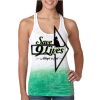  Next Level Ombre Burnout Racerback Tank Thumbnail