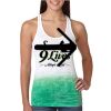  Next Level Ombre Burnout Racerback Tank Thumbnail