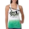  Next Level Ombre Burnout Racerback Tank Thumbnail