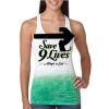  Next Level Ombre Burnout Racerback Tank Thumbnail