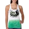  Next Level Ombre Burnout Racerback Tank Thumbnail