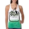  Next Level Ombre Burnout Racerback Tank Thumbnail