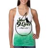  Next Level Ombre Burnout Racerback Tank Thumbnail