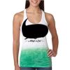  Next Level Ombre Burnout Racerback Tank Thumbnail