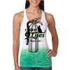  Next Level Ombre Burnout Racerback Tank Thumbnail