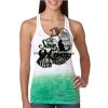  Next Level Ombre Burnout Racerback Tank Thumbnail