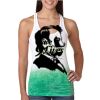  Next Level Ombre Burnout Racerback Tank Thumbnail