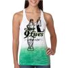  Next Level Ombre Burnout Racerback Tank Thumbnail