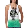  Next Level Ombre Burnout Racerback Tank Thumbnail