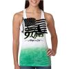  Next Level Ombre Burnout Racerback Tank Thumbnail
