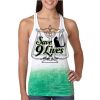  Next Level Ombre Burnout Racerback Tank Thumbnail