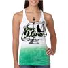  Next Level Ombre Burnout Racerback Tank Thumbnail