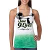  Next Level Ombre Burnout Racerback Tank Thumbnail
