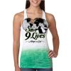  Next Level Ombre Burnout Racerback Tank Thumbnail
