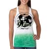  Next Level Ombre Burnout Racerback Tank Thumbnail